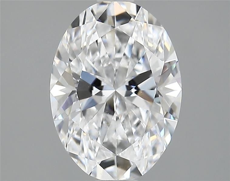 2.09 ct. oval Lab Grown Diamond front image