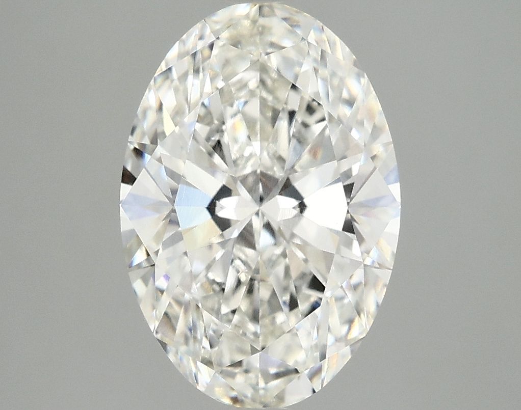 3.02 ct. oval Lab Grown Diamond front image
