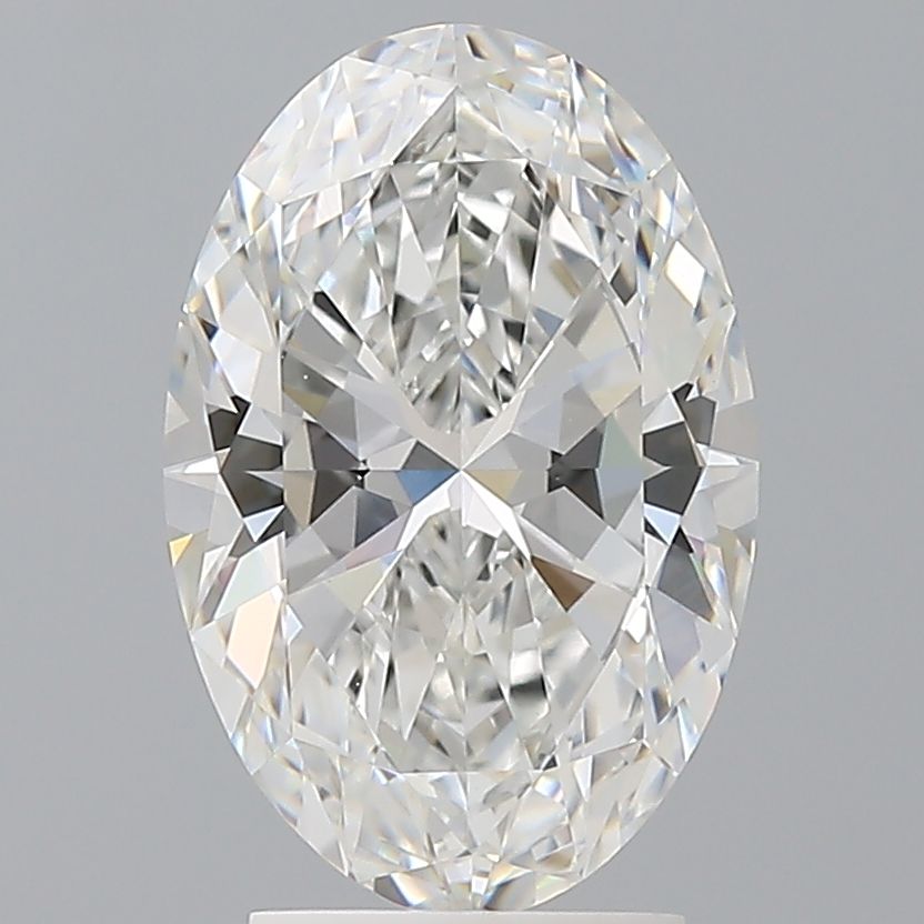 3.06 ct. oval Lab Grown Diamond front image