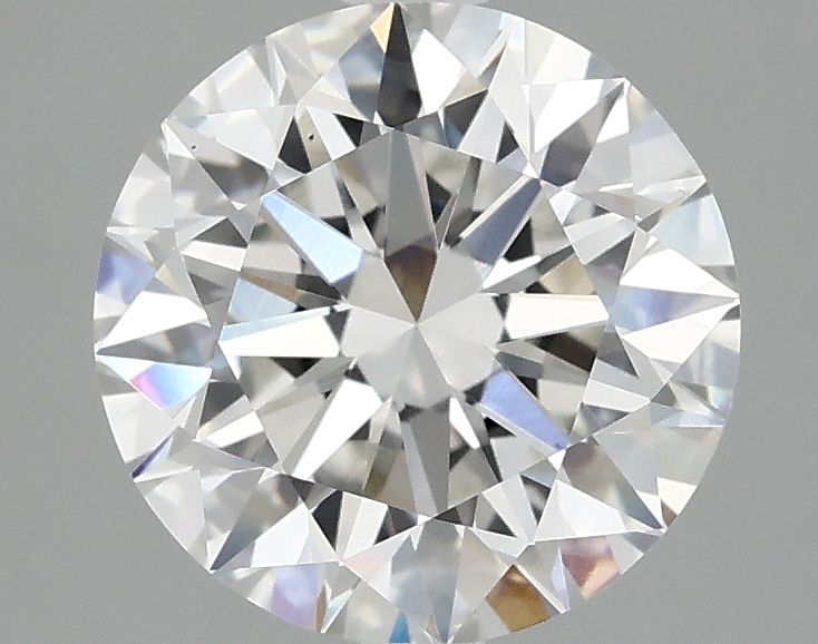 2.45 ct. round Lab Grown Diamond front image