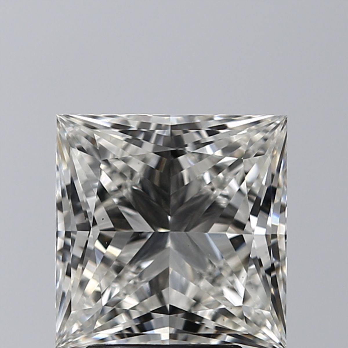 3.02 ct. princess Lab Grown Diamond front image