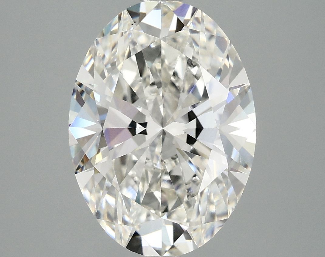 4.09 ct. oval Lab Grown Diamond front image