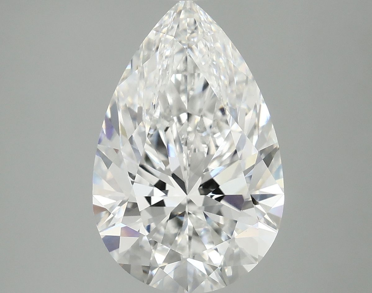 4.09 ct. pear Lab Grown Diamond front image