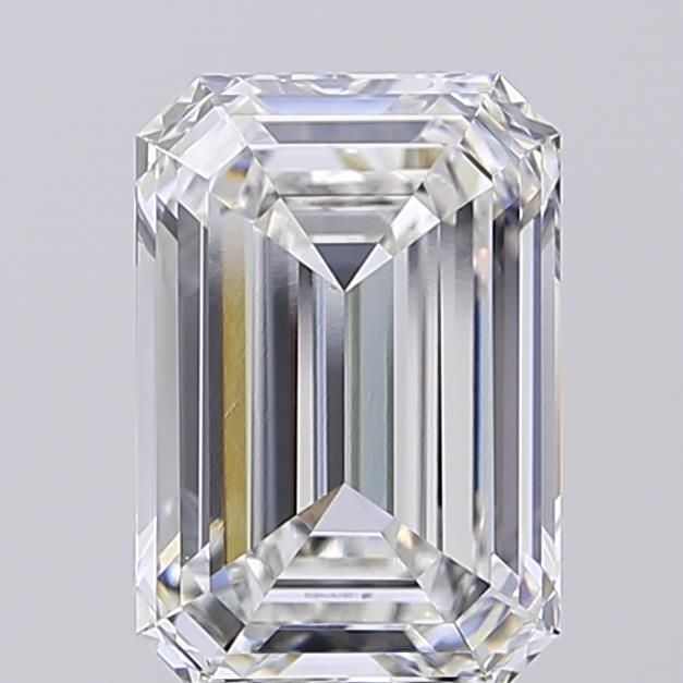 2.50 ct. emerald Lab Grown Diamond front image