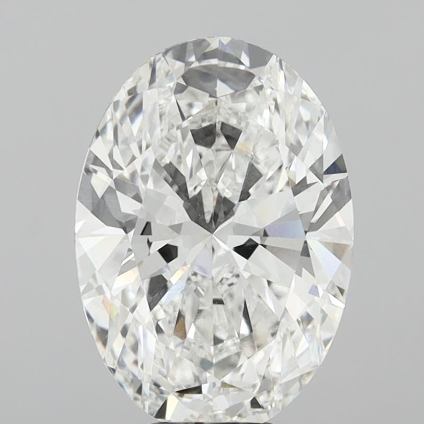 8.01 ct. oval Lab Grown Diamond front image