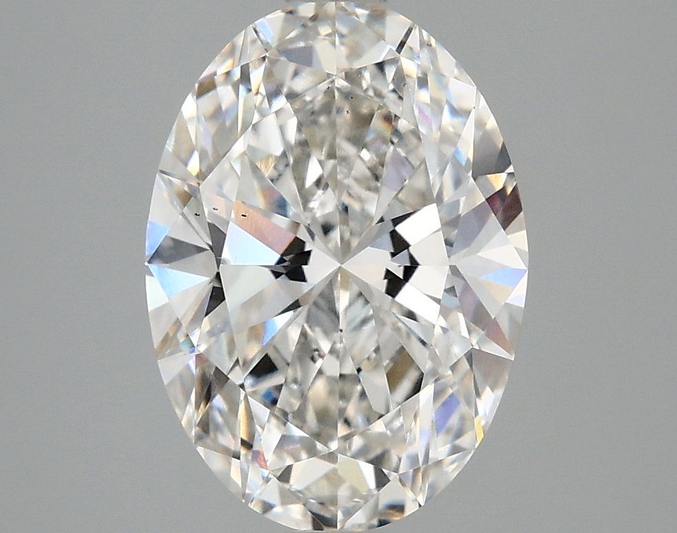 3.01 ct. oval Lab Grown Diamond front image