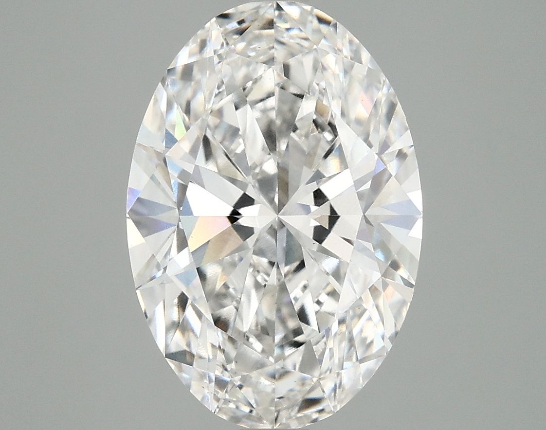 3.75 ct. oval Lab Grown Diamond front image