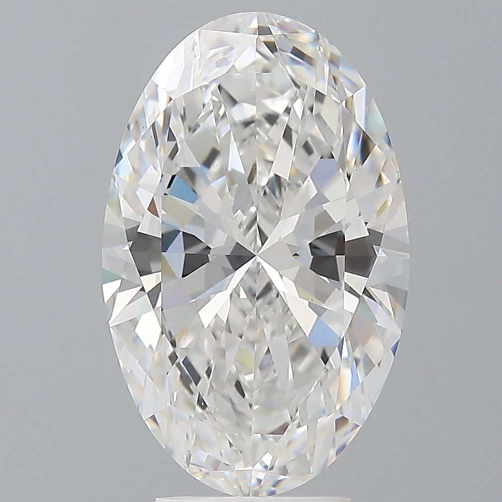 5.07 ct. oval Lab Grown Diamond front image