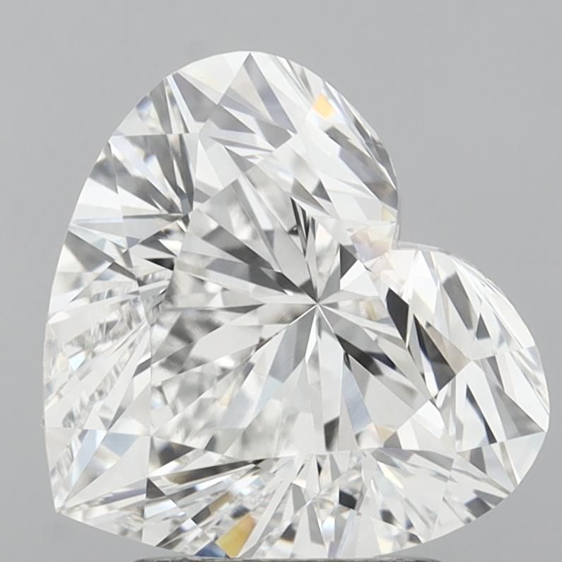 2.81 ct. heart Lab Grown Diamond front image