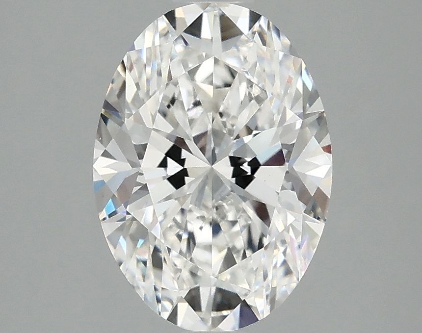 2.10 ct. oval Lab Grown Diamond front image