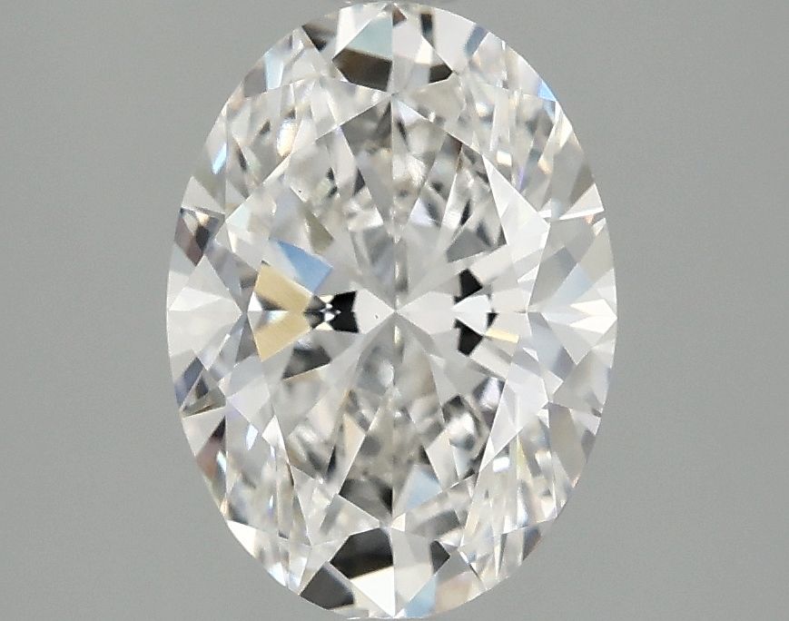 2.10 ct. oval Lab Grown Diamond front image