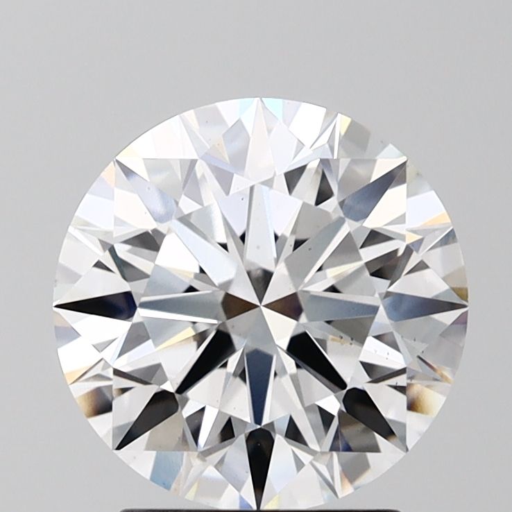 2.54 ct. round Lab Grown Diamond front image