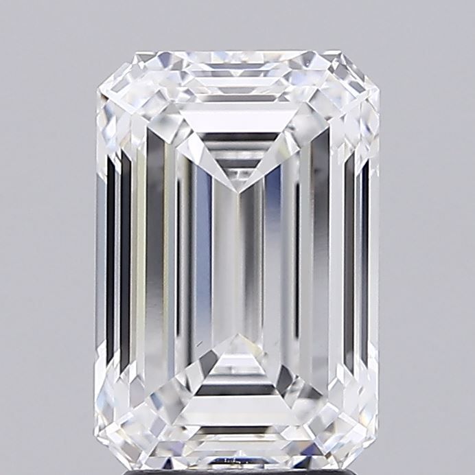 4.09 ct. emerald Lab Grown Diamond front image