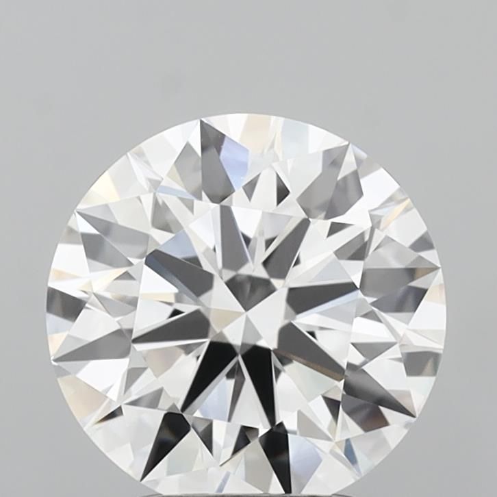 2.50 ct. round Lab Grown Diamond front image
