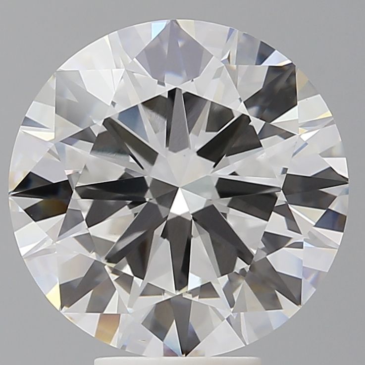 6.56 ct. round Lab Grown Diamond front image