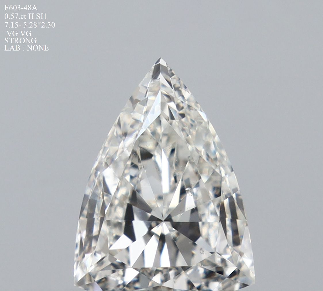 0.57ct Triangular H SI1