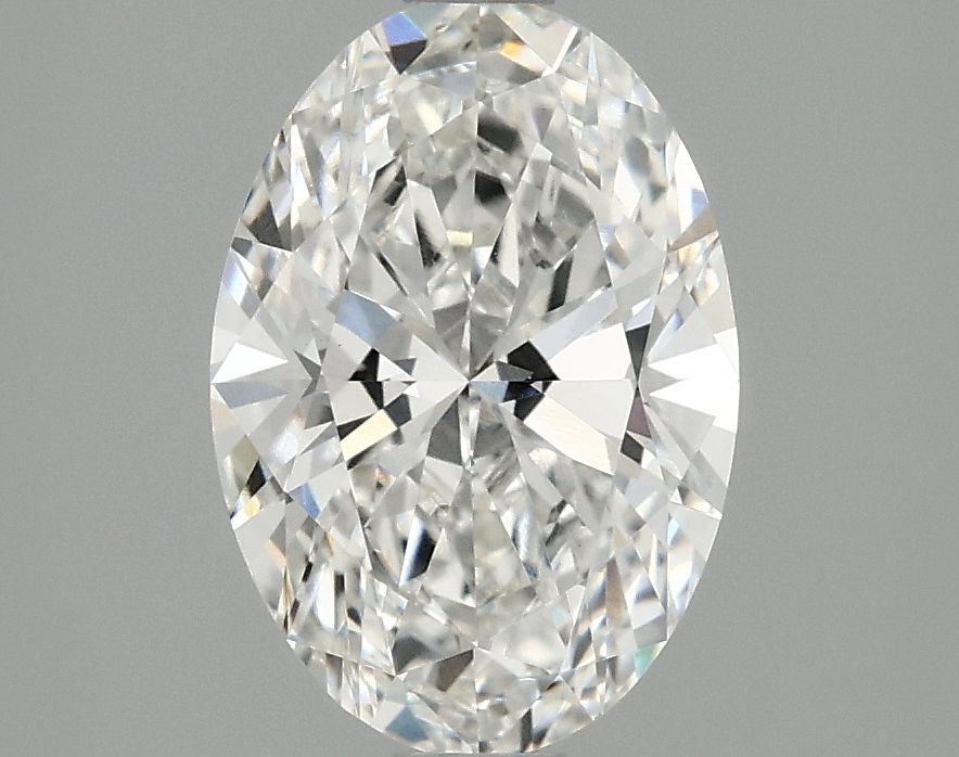 2.07 ct. oval Lab Grown Diamond front image
