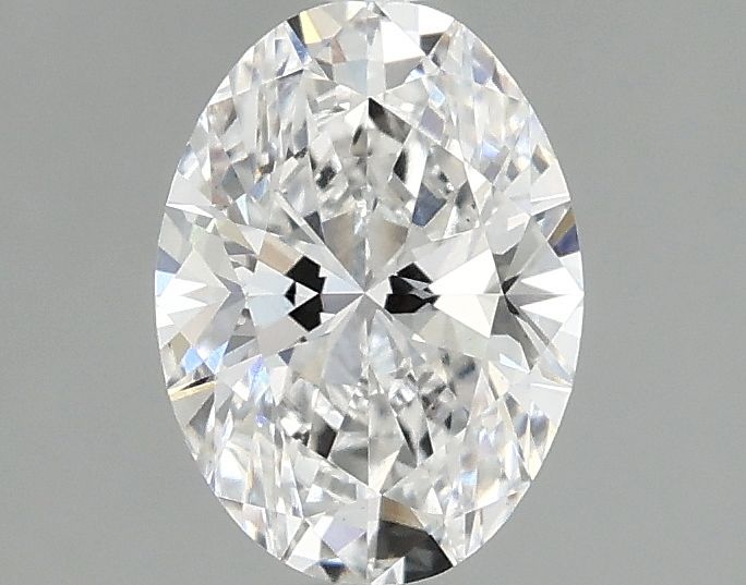 1.10 ct. oval Lab Grown Diamond front image