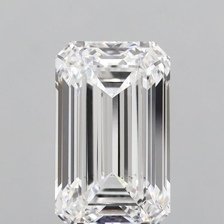 2.32 ct. emerald Lab Grown Diamond front image