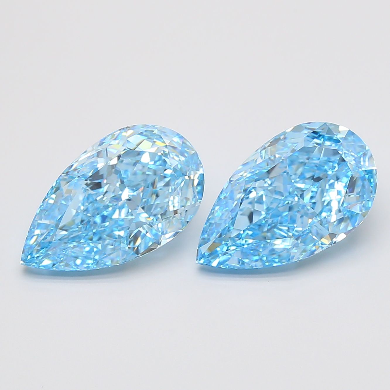 7.07 ct. pear Lab Grown Diamond front image