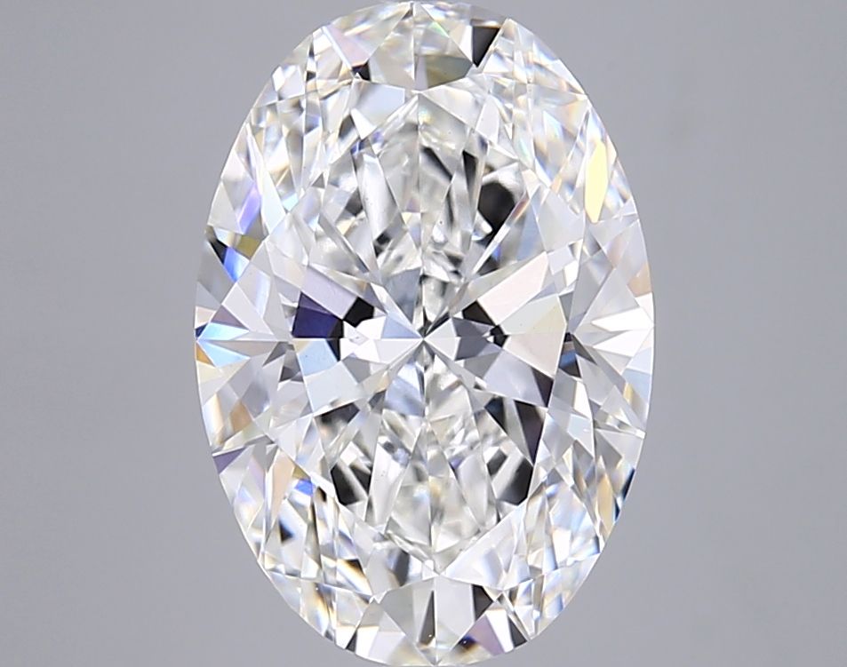 5.09 ct. oval Lab Grown Diamond front image