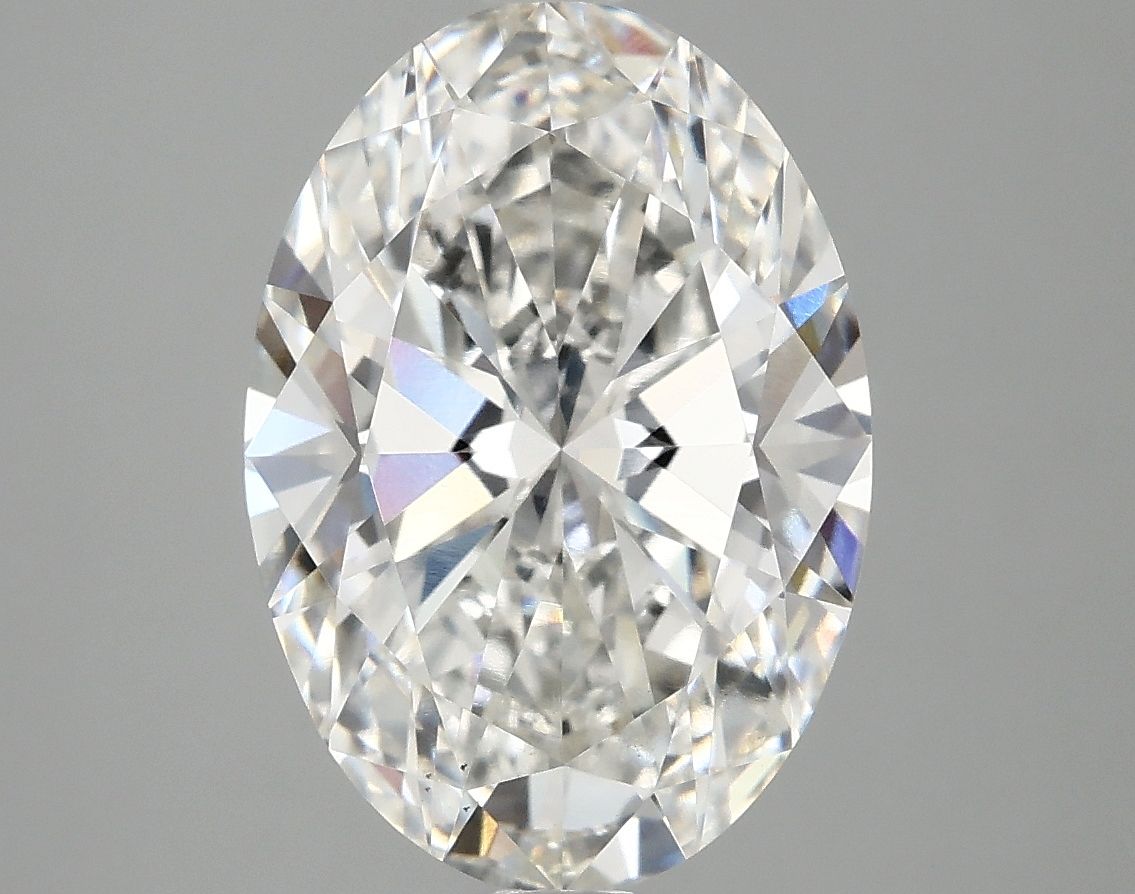4.09 ct. oval Lab Grown Diamond front image