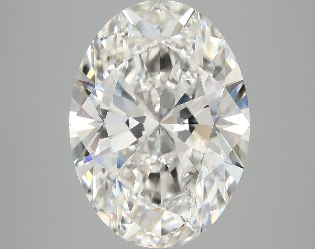4.07 ct. oval Lab Grown Diamond front image