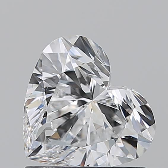 Diamant Cœur 1.01 ct - Couleur D - Pureté SI1