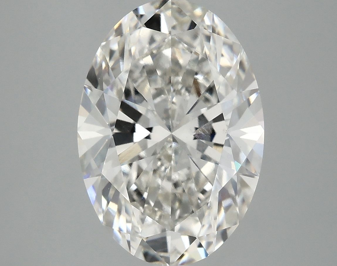4.10 ct. oval Lab Grown Diamond front image