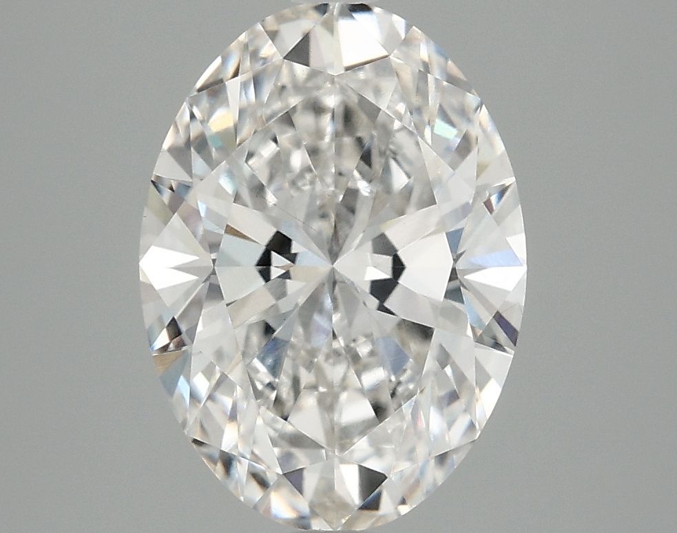 3.07 ct. oval Lab Grown Diamond front image