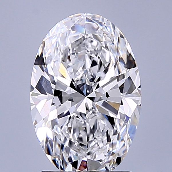 2.05 ct. oval Lab Grown Diamond front image