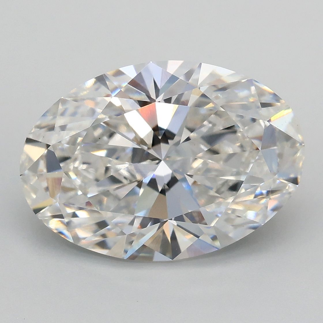 4.08 ct. oval Lab Grown Diamond front image