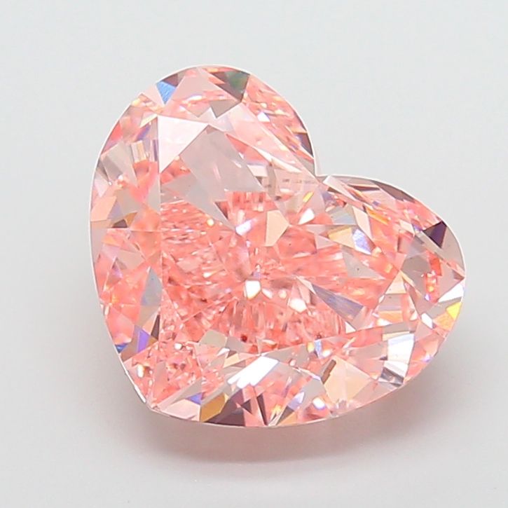 8.02 ct. heart Lab Grown Diamond front image