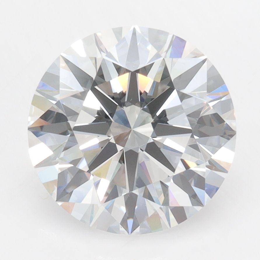 Diament LG okrągły, 3.57 ct, D, IF, szlif EX