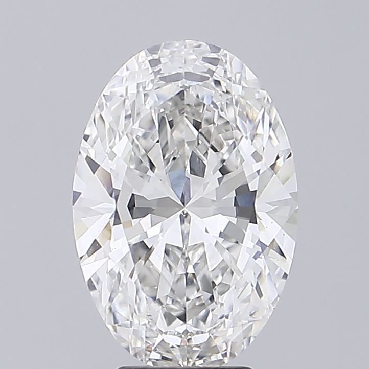 5.33 ct. oval Lab Grown Diamond front image