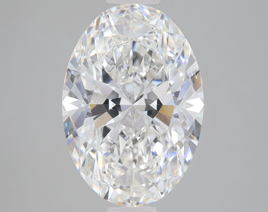 3.04 ct. oval Lab Grown Diamond front image