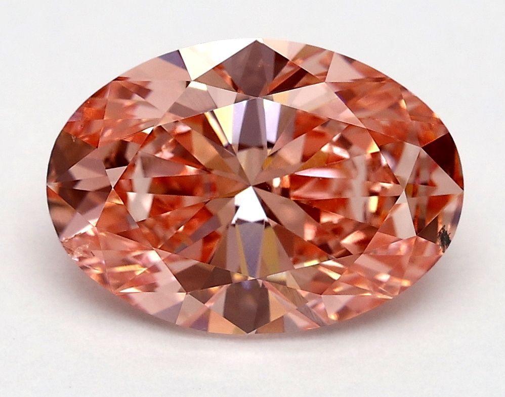 2.01 ct. oval Lab Grown Diamond front image