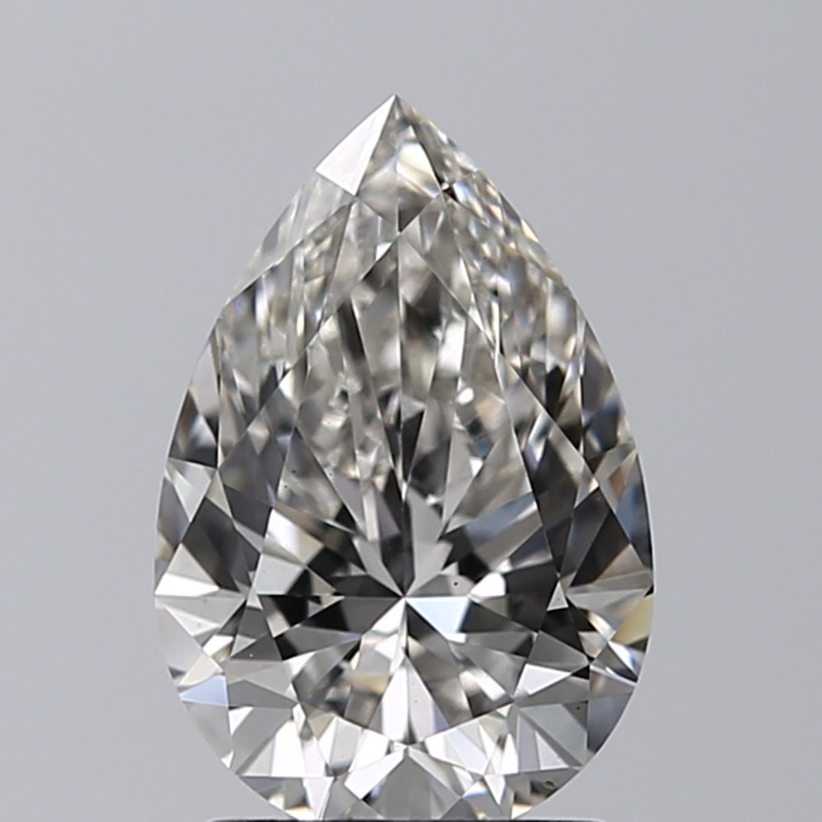 1.70 ct. pear Lab Grown Diamond front image