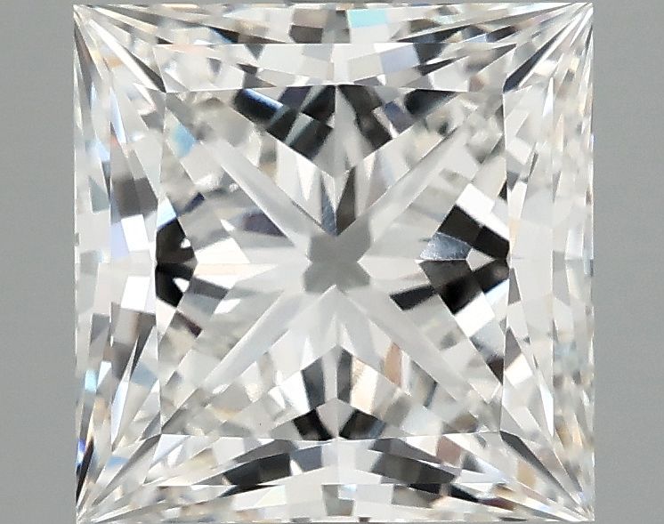 4.19 ct. princess Lab Grown Diamond front image