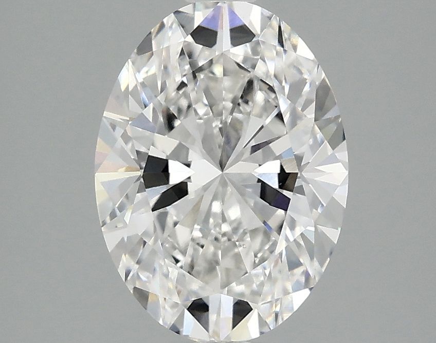 2.08 ct. oval Lab Grown Diamond front image