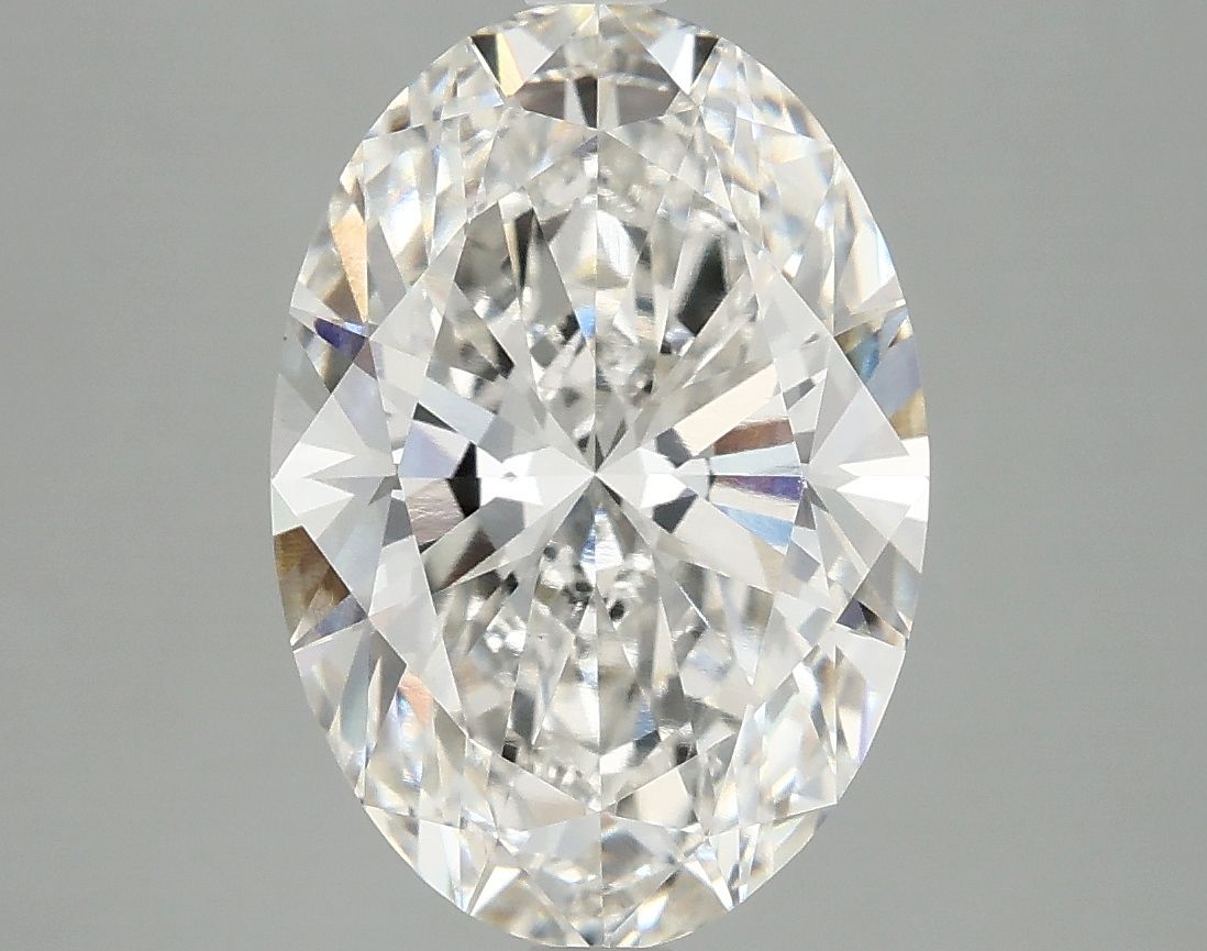 4.08 ct. oval Lab Grown Diamond front image