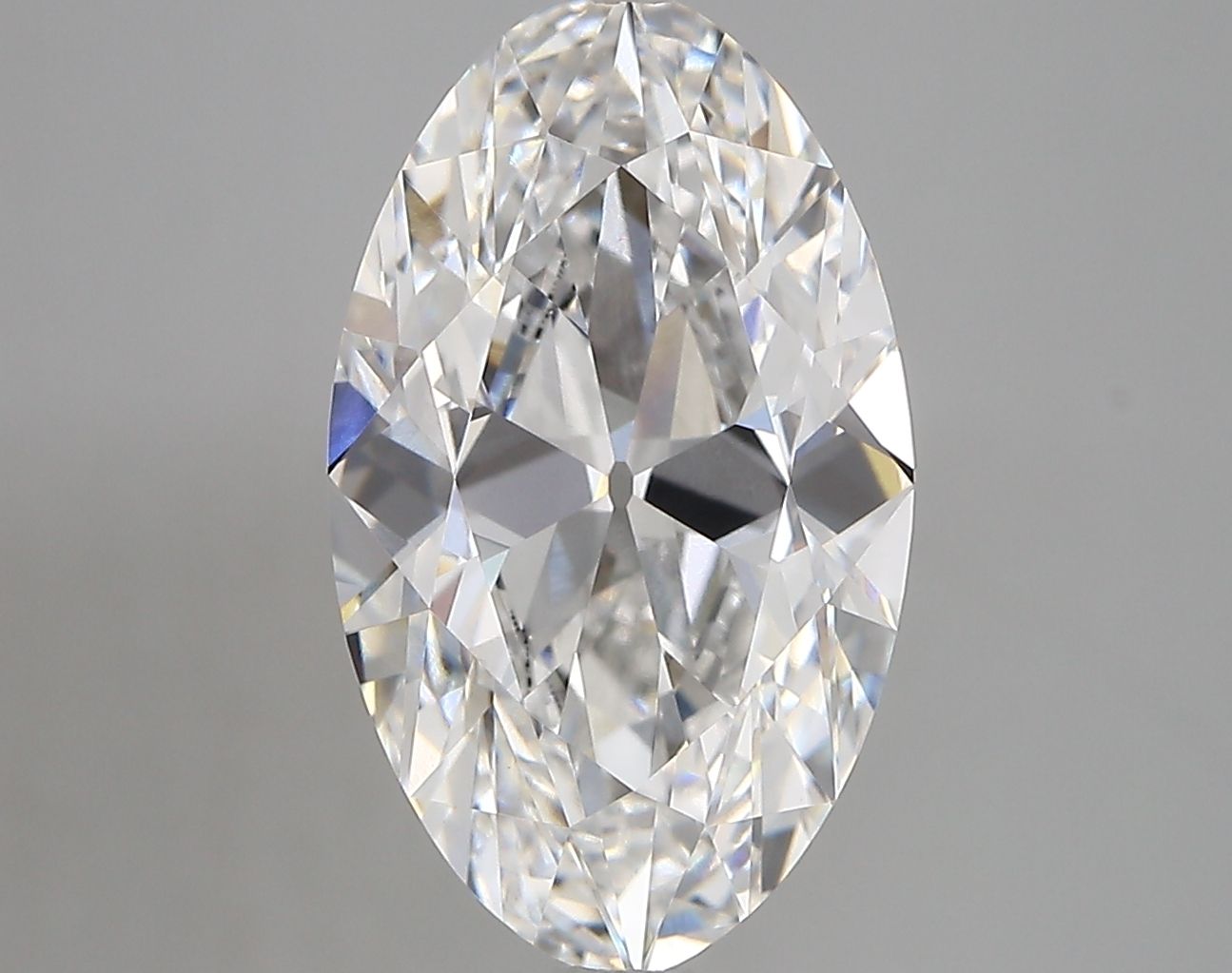 4.37 ct. oval Lab Grown Diamond front image