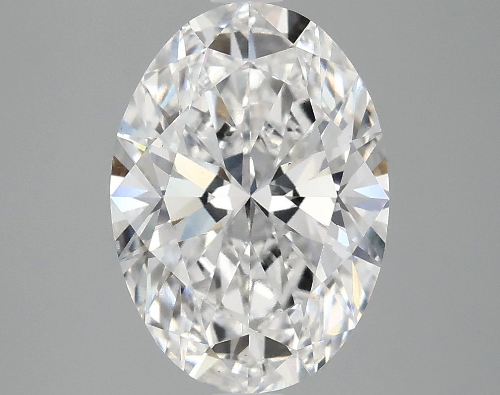 3.04 ct. oval Lab Grown Diamond front image