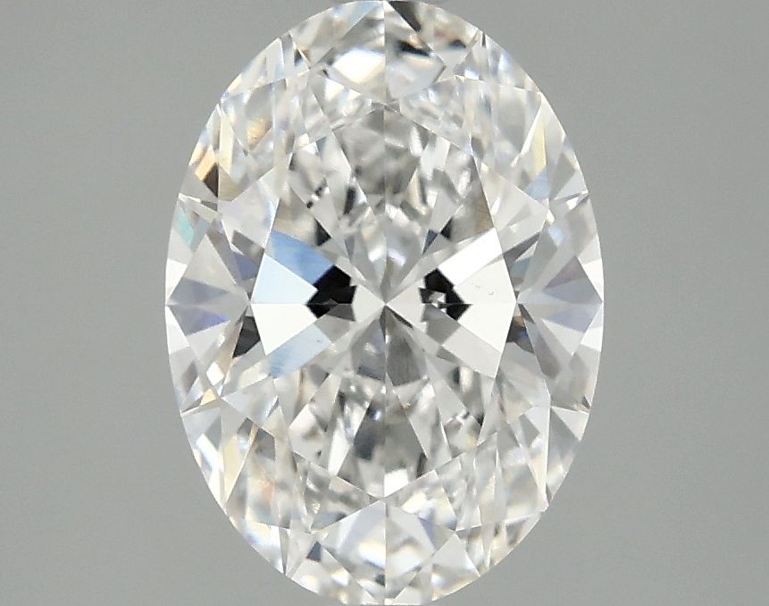 2.07 ct. oval Lab Grown Diamond front image