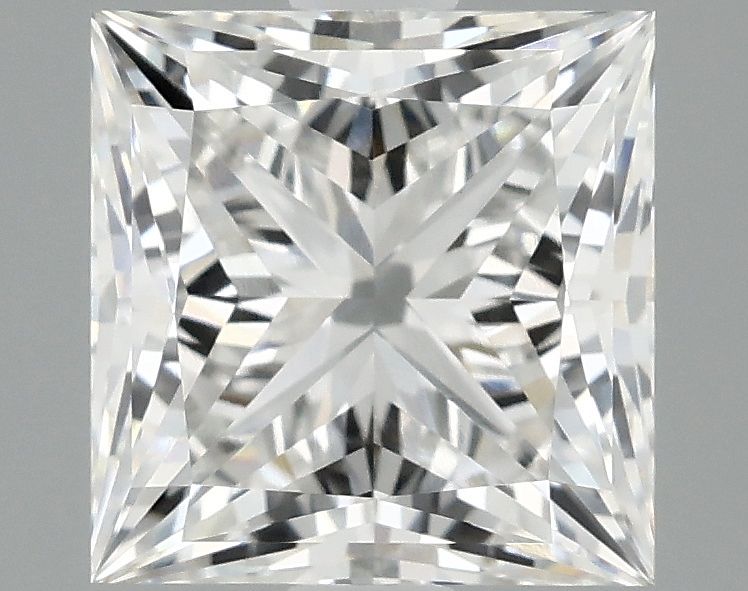 2.09 ct. princess Lab Grown Diamond front image