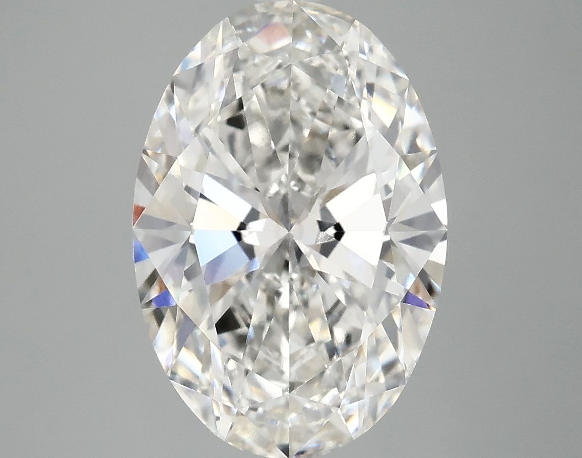 4.02 ct. oval Lab Grown Diamond front image