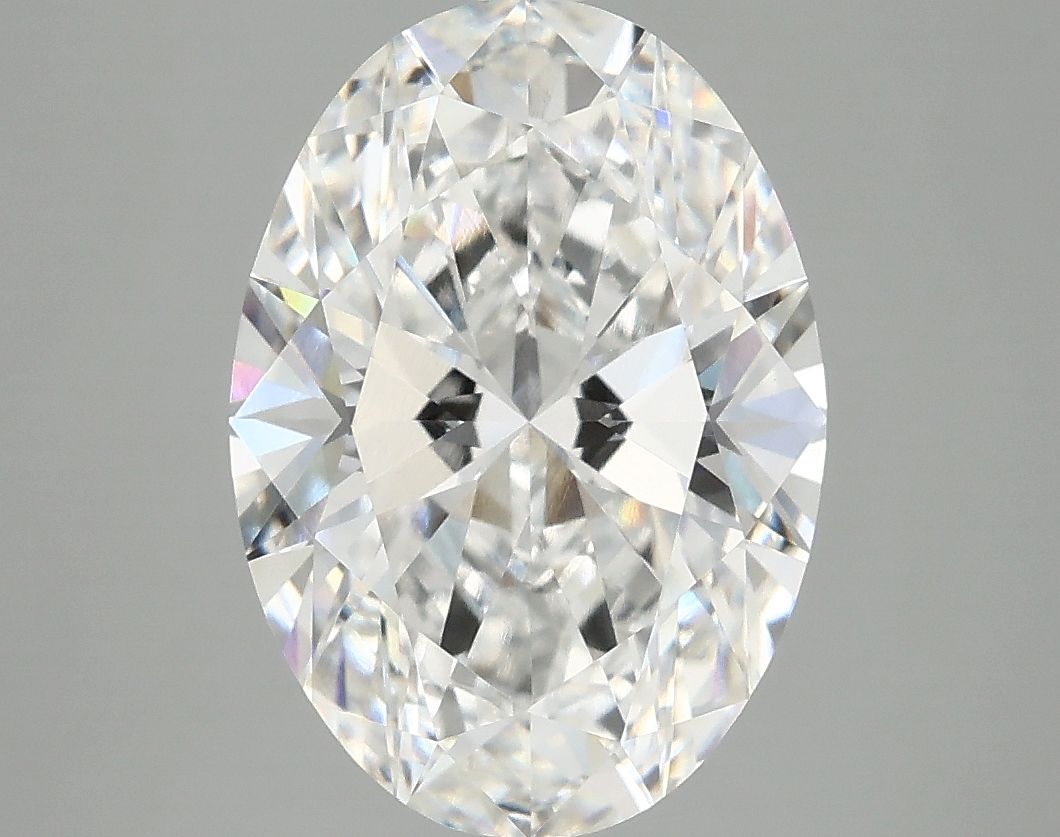 3.85 ct. oval Lab Grown Diamond front image