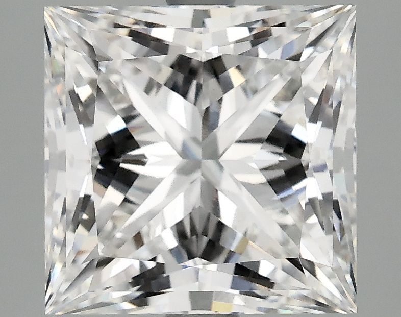 4.19 ct. princess Lab Grown Diamond front image
