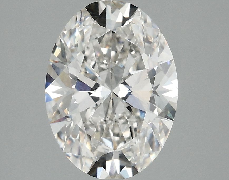 2.35 ct. oval Lab Grown Diamond front image