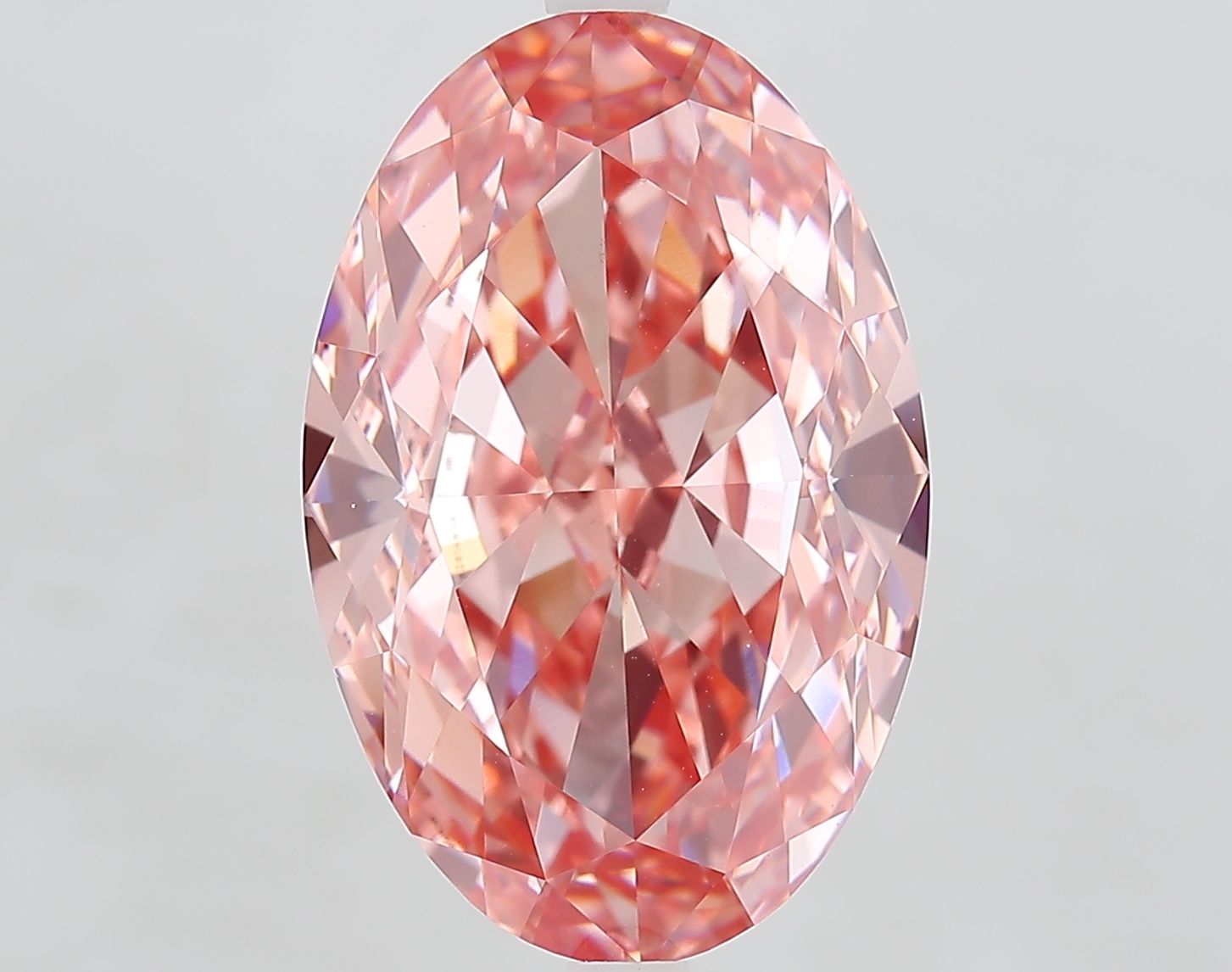 10.45 ct. oval Lab Grown Diamond front image
